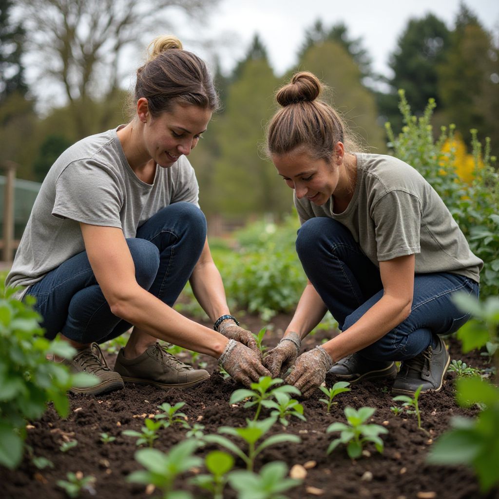 Community garden beginning